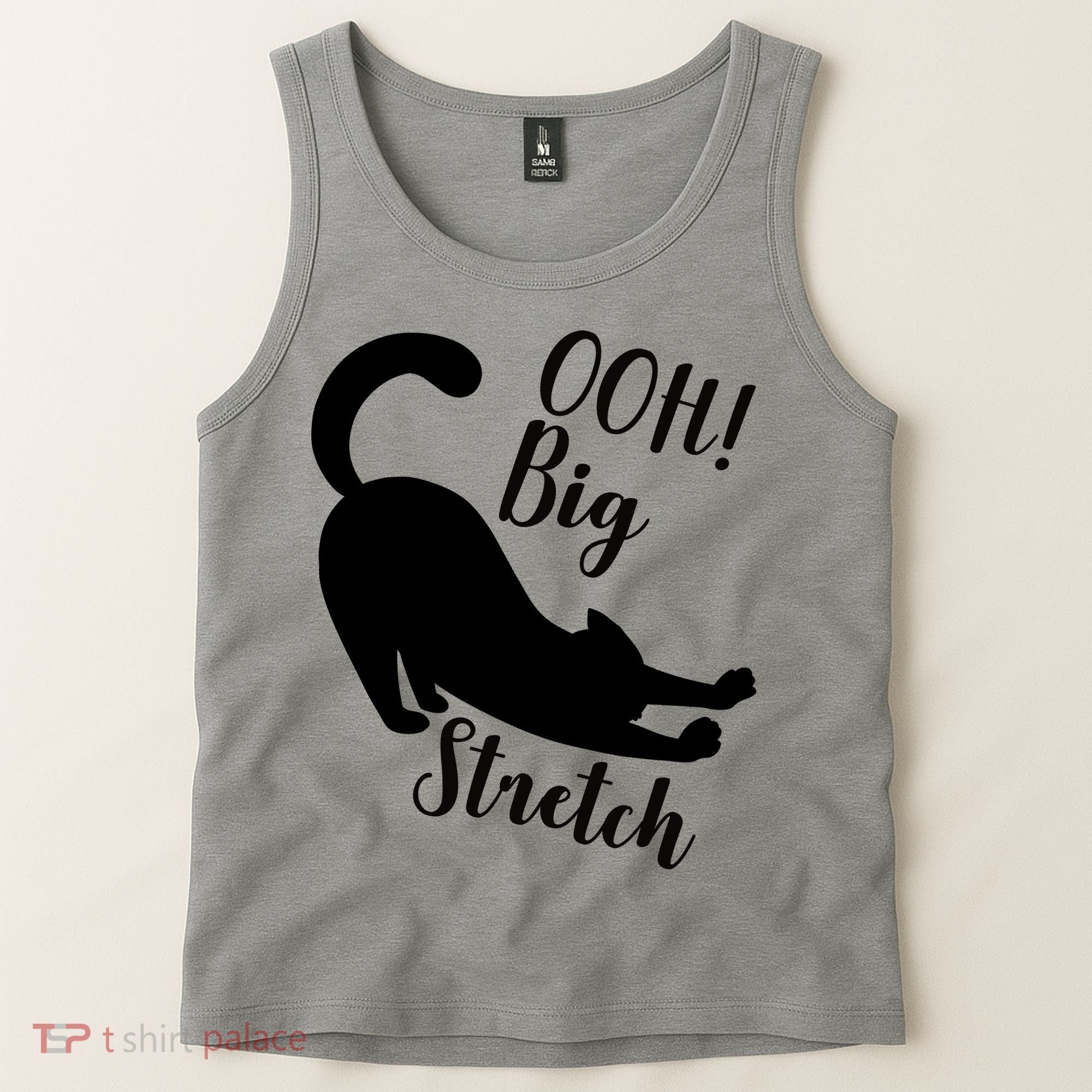 Big Stretch Funny Cat Lover Tank Top