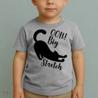 Big Stretch Funny Cat Lover Toddler T-Shirt thumb 2