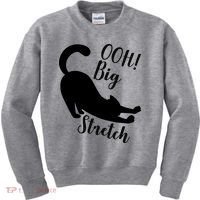Big Stretch Funny Cat Lover Kids Sweatshirt thumb 0