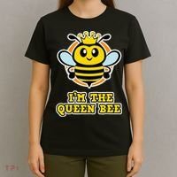 Bee Shirt For Women And Girls I'm The Queen Bee TShirt T-Shirt thumb 4