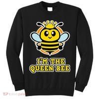 Bee Shirt For Women And Girls I'm The Queen Bee TShirt Tall Sweatshirt thumb 0