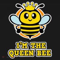 Bee Shirt For Women And Girls I'm The Queen Bee TShirt Tall Sweatshirt thumb 2