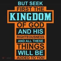 But Seek First The Kingdom Of God And His Righteousness And All These Things Women's Hoodie thumb 2