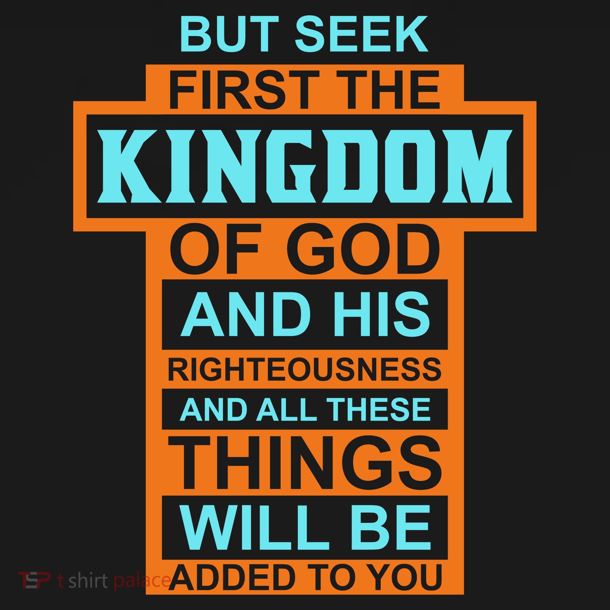 But Seek First The Kingdom Of God And His Righteousness And All These Things Mousepad