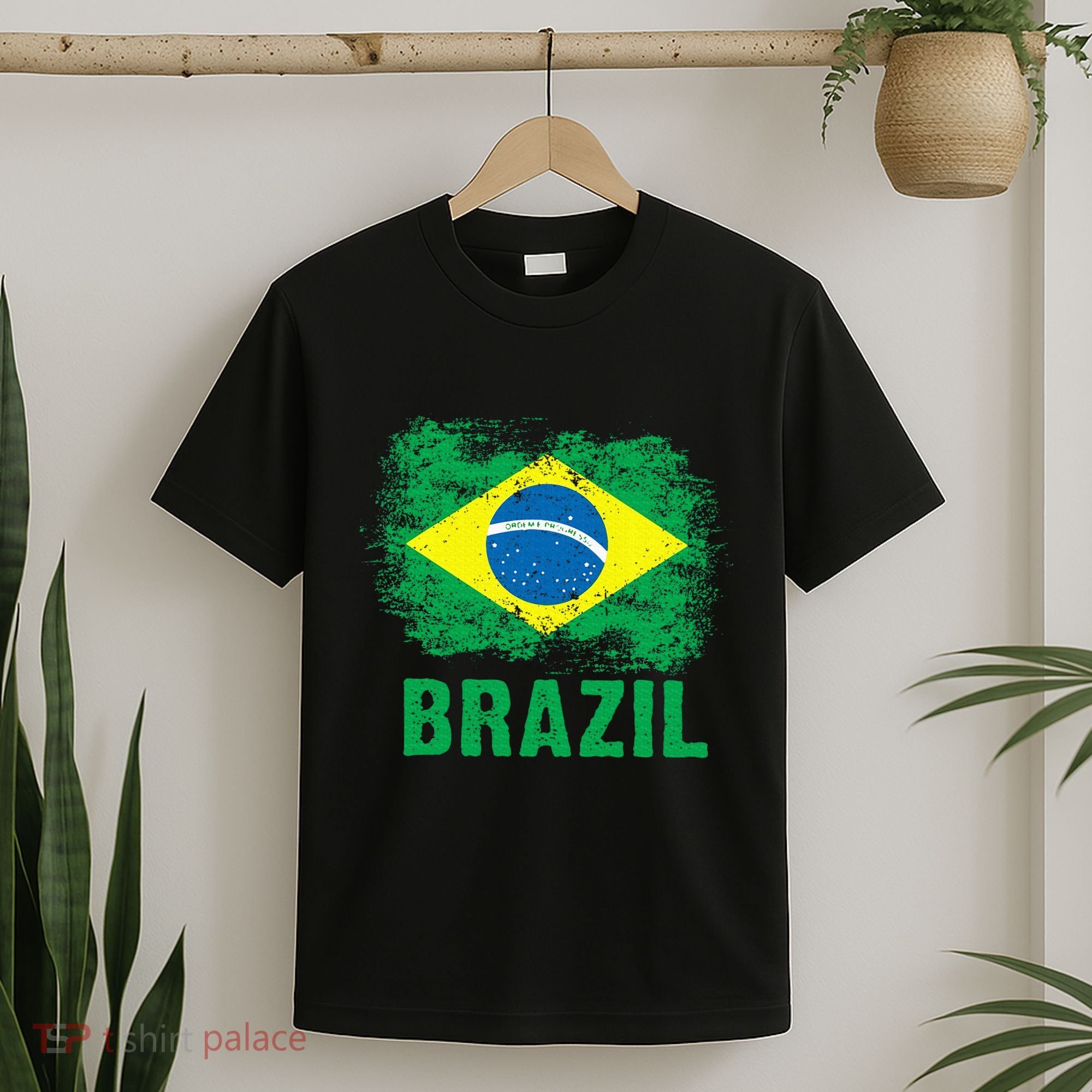 Brazil Soccer Football Brazilian Flag T-Shirt