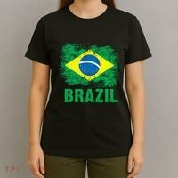 Brazil Soccer Football Brazilian Flag T-Shirt thumb 4