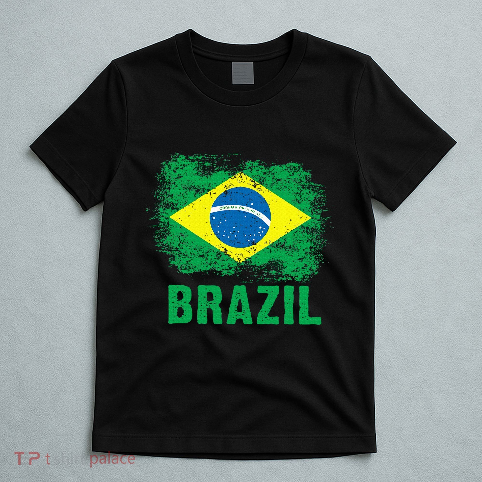 Brazil Soccer Football Brazilian Flag T-Shirt