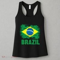 Brazil Soccer Football Brazilian Flag Women's Tank Top thumb 3