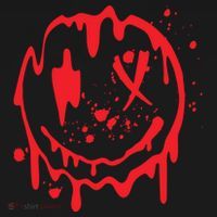 Bloody Smiling Face Splatter Graphic Pajama Set thumb 2