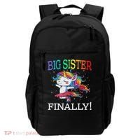 Big Sister Finally Unicorn Unicorn  Backpack thumb 0