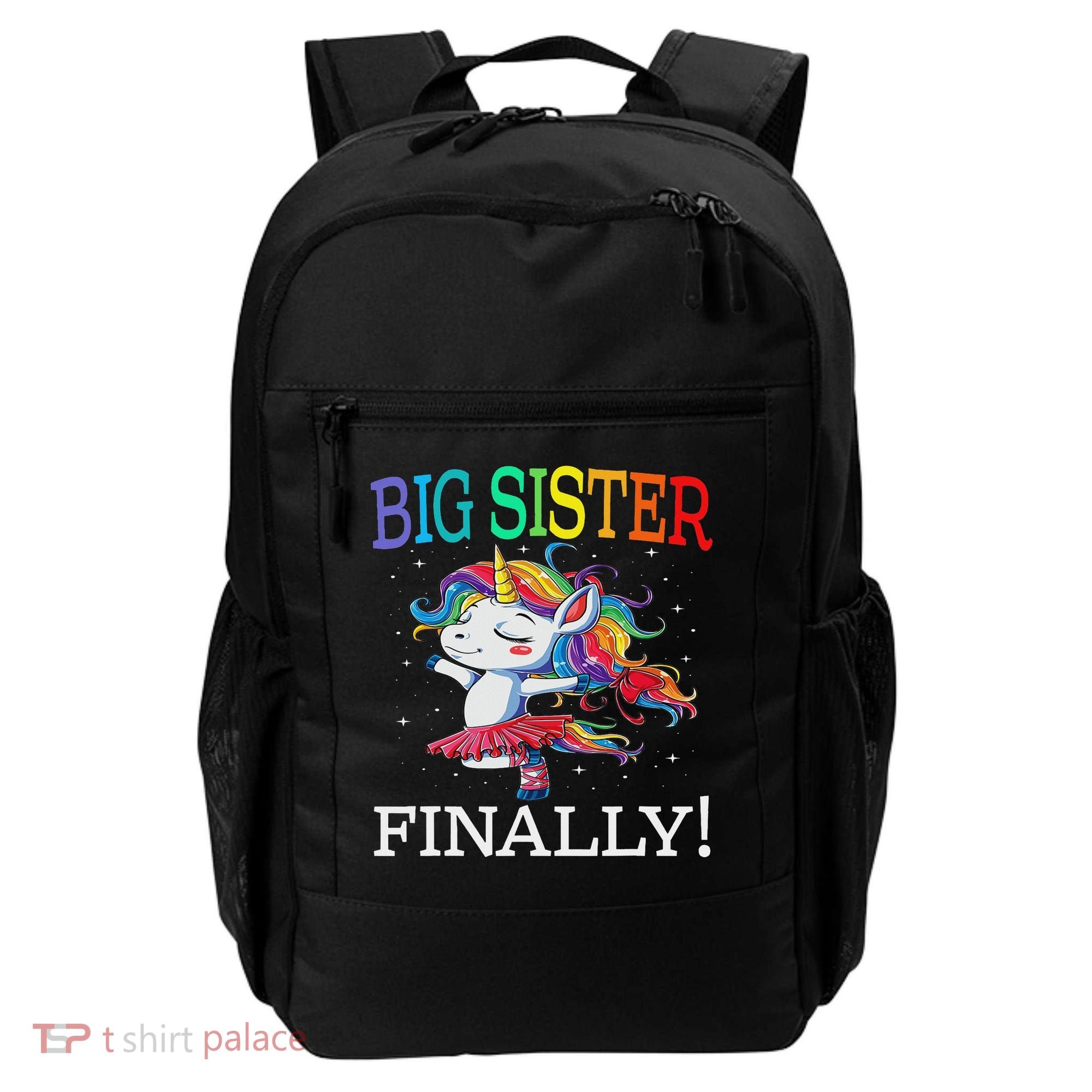 Big Sister Finally Unicorn Unicorn  Backpack