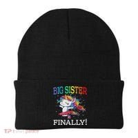 Big Sister Finally Unicorn Unicorn  Beanie thumb 0