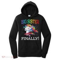 Big Sister Finally Unicorn Unicorn  Women's Hoodie thumb 0