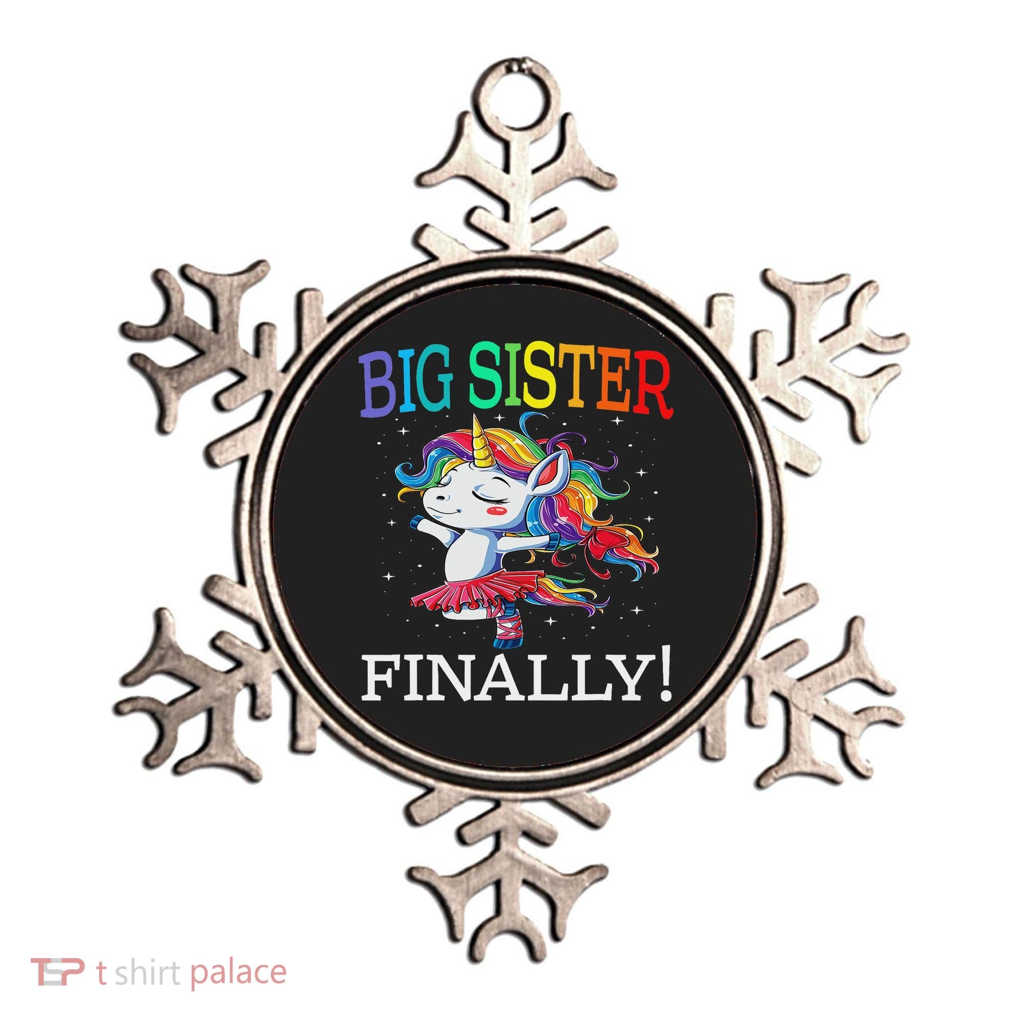 Big Sister Finally Unicorn Unicorn  Ornament
