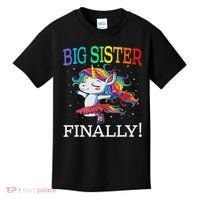 Big Sister Finally Unicorn Unicorn  Kids T-Shirt thumb 0