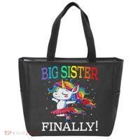 Big Sister Finally Unicorn Unicorn  Tote Bag thumb 0