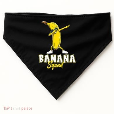 Banana Squad Funny Dabbing USA-Made Doggie Bandana
