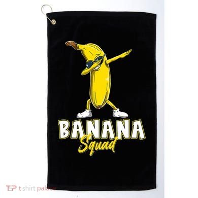 Banana Squad Funny Dabbing Golf Towel