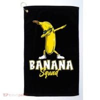 Banana Squad Funny Dabbing Golf Towel thumb 0