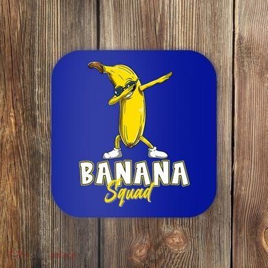 Banana Squad Funny Dabbing Coaster