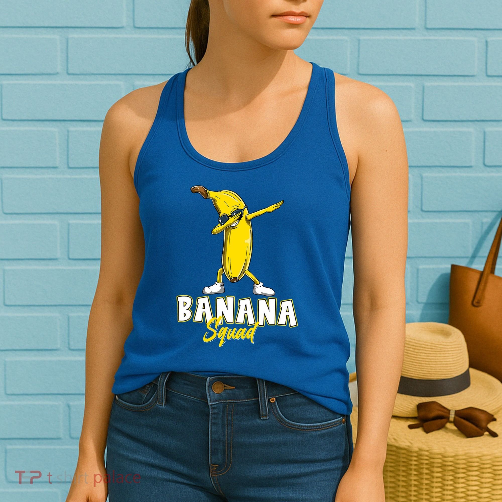 Banana Squad Funny Dabbing Women's Tank Top