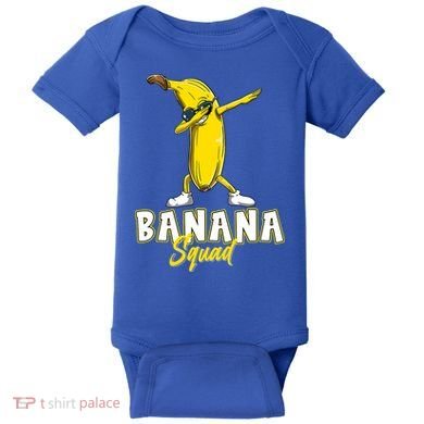 Banana Squad Funny Dabbing Baby Bodysuit