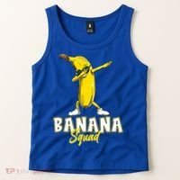 Banana Squad Funny Dabbing Tank Top thumb 2