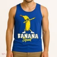 Banana Squad Funny Dabbing Tank Top thumb 3