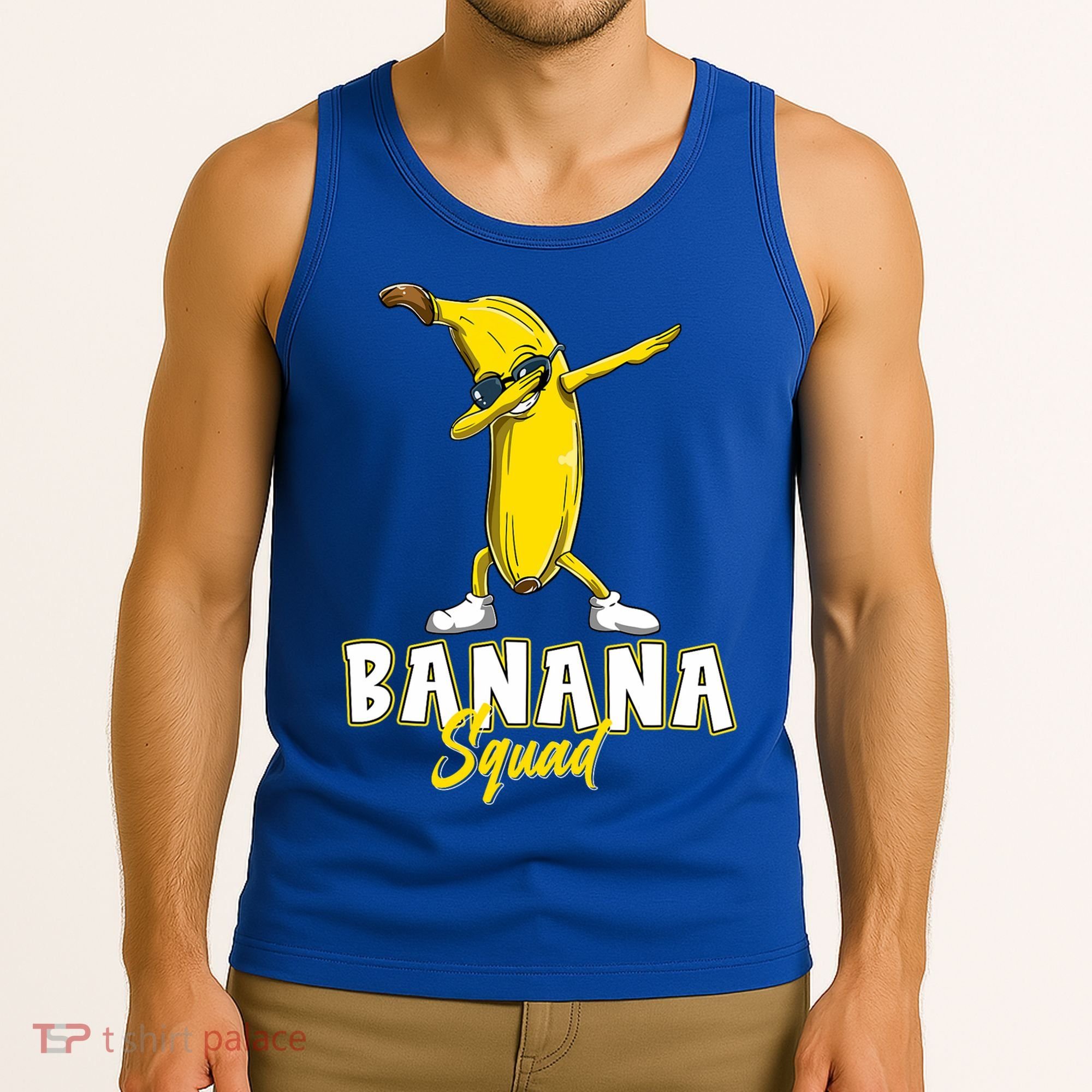Banana Squad Funny Dabbing Tank Top