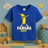 Banana Squad Funny Dabbing Toddler T-Shirt thumb 3