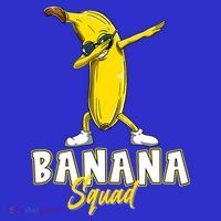 Banana Squad Funny Dabbing Women's Long Sleeve Shirt thumb 2