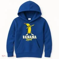 Banana Squad Funny Dabbing Kids Hoodie thumb 0