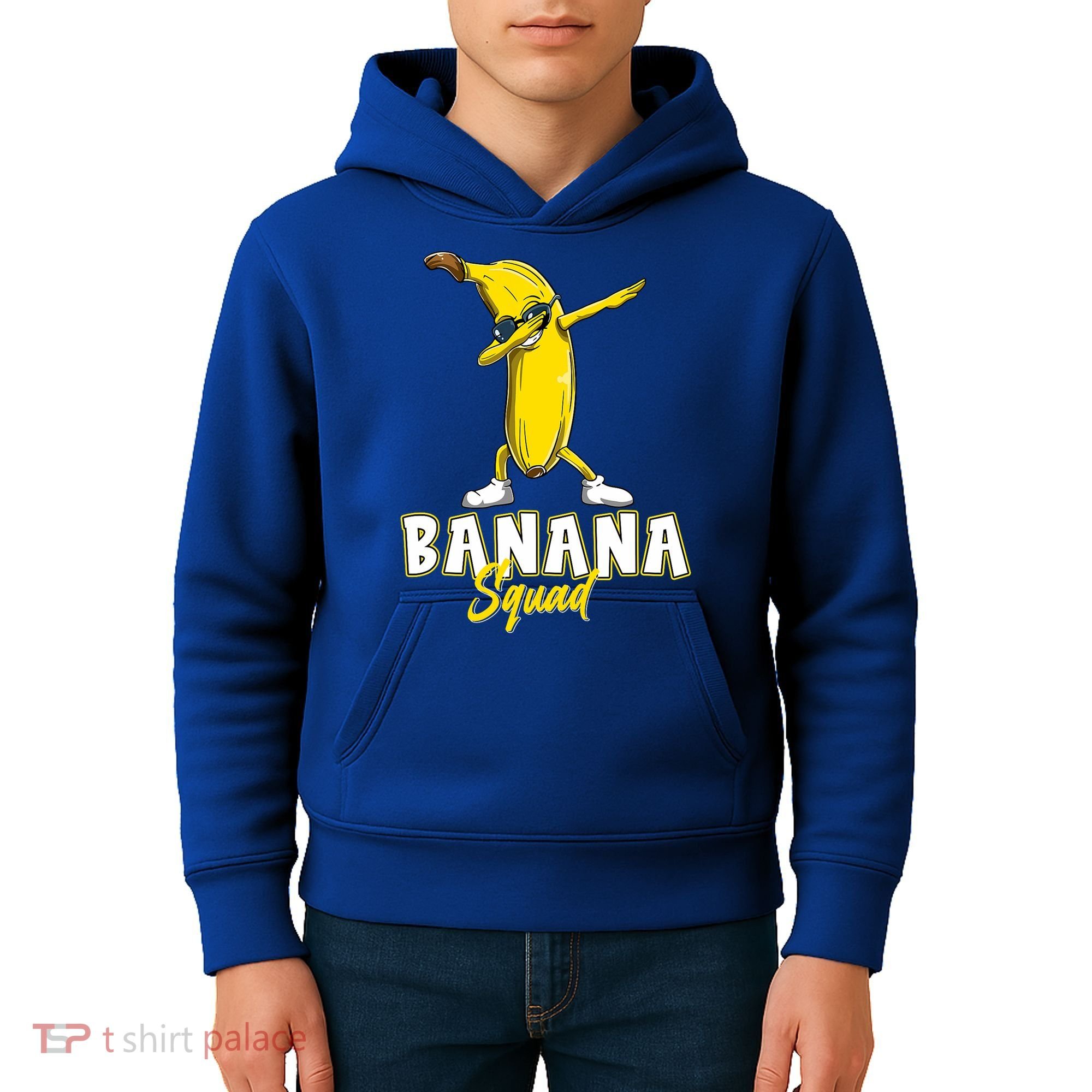 Banana Squad Funny Dabbing Kids Hoodie