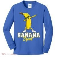 Banana Squad Funny Dabbing Kids Long Sleeve Shirt thumb 0
