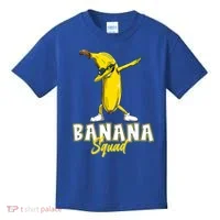 Banana Squad Funny Dabbing Kids T-Shirt thumb 0