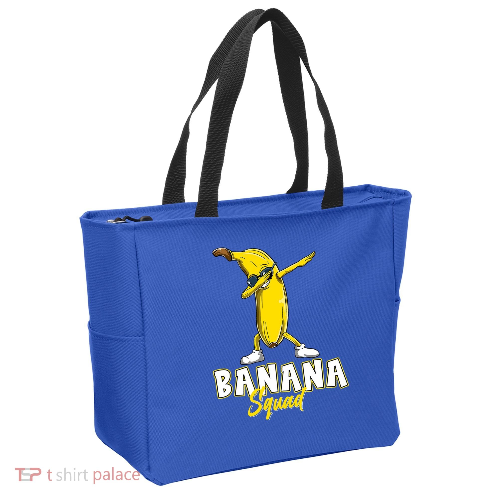 Banana Squad Funny Dabbing Tote Bag
