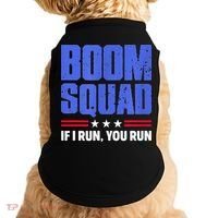 BOOM SQUAD Fireworks Director 4th of July Gift Doggie Tank thumb 0