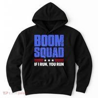 BOOM SQUAD Fireworks Director 4th of July Gift Hoodie thumb 0