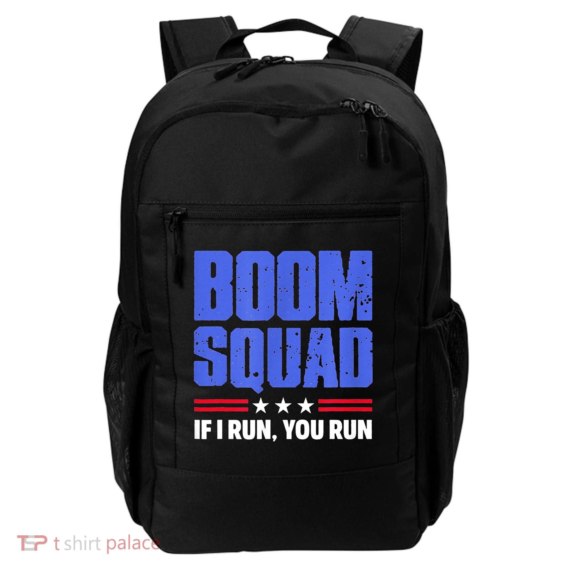 BOOM SQUAD Fireworks Director 4th of July Gift Backpack