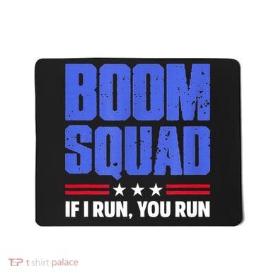 BOOM SQUAD Fireworks Director 4th of July Gift Mousepad