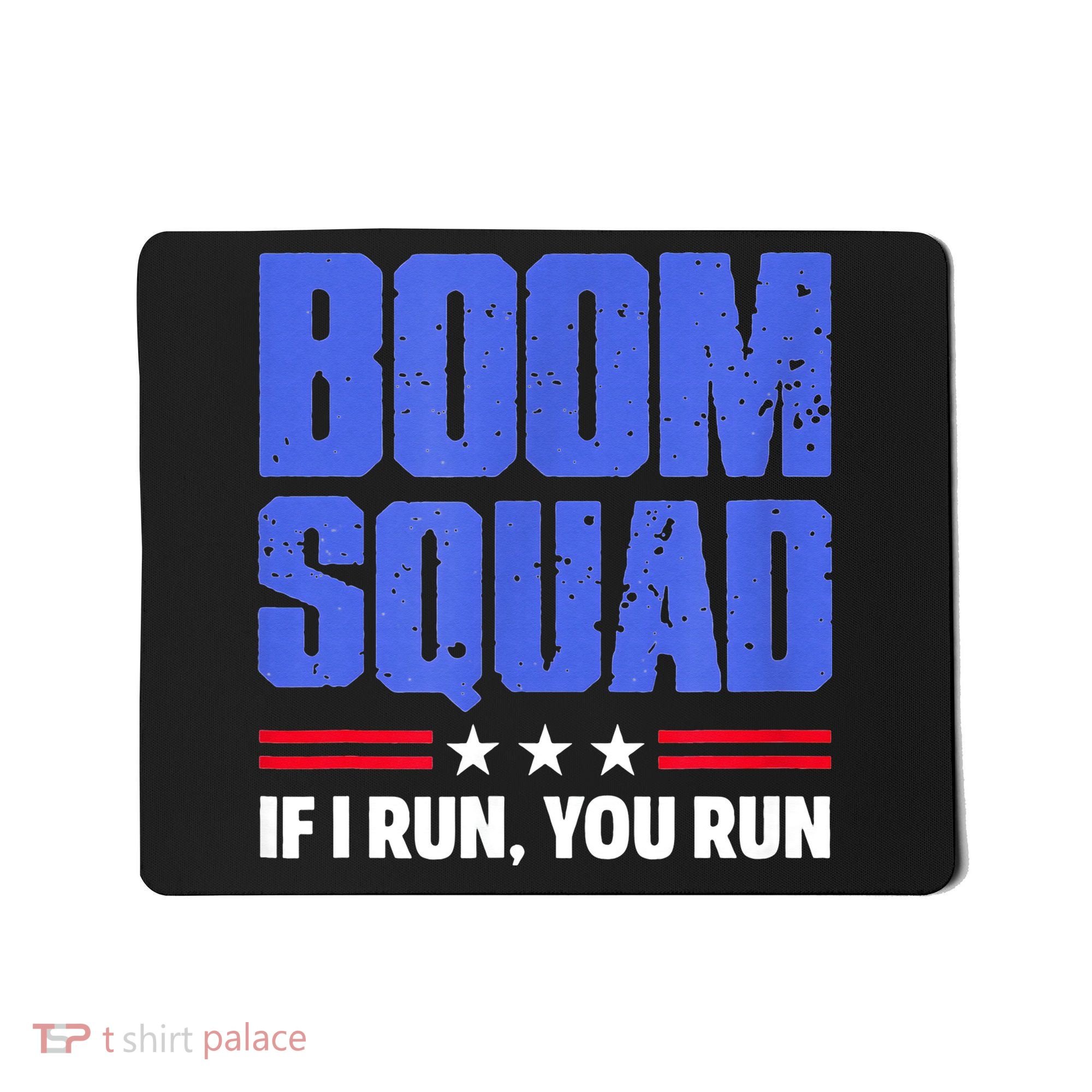 BOOM SQUAD Fireworks Director 4th of July Gift Mousepad