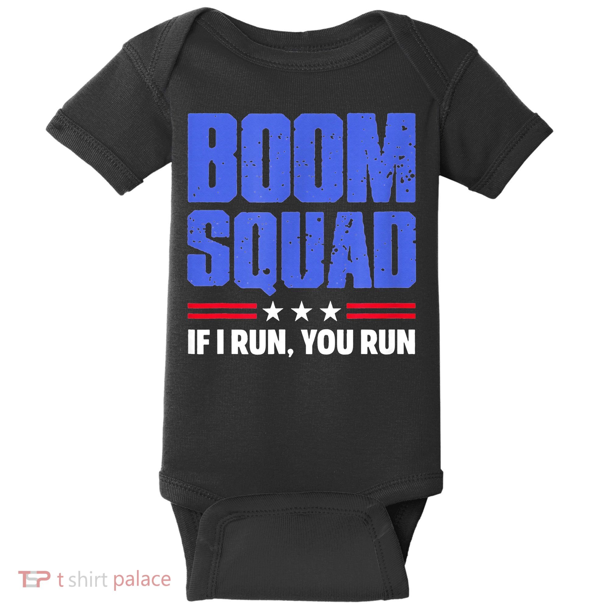 BOOM SQUAD Fireworks Director 4th of July Gift Baby Bodysuit