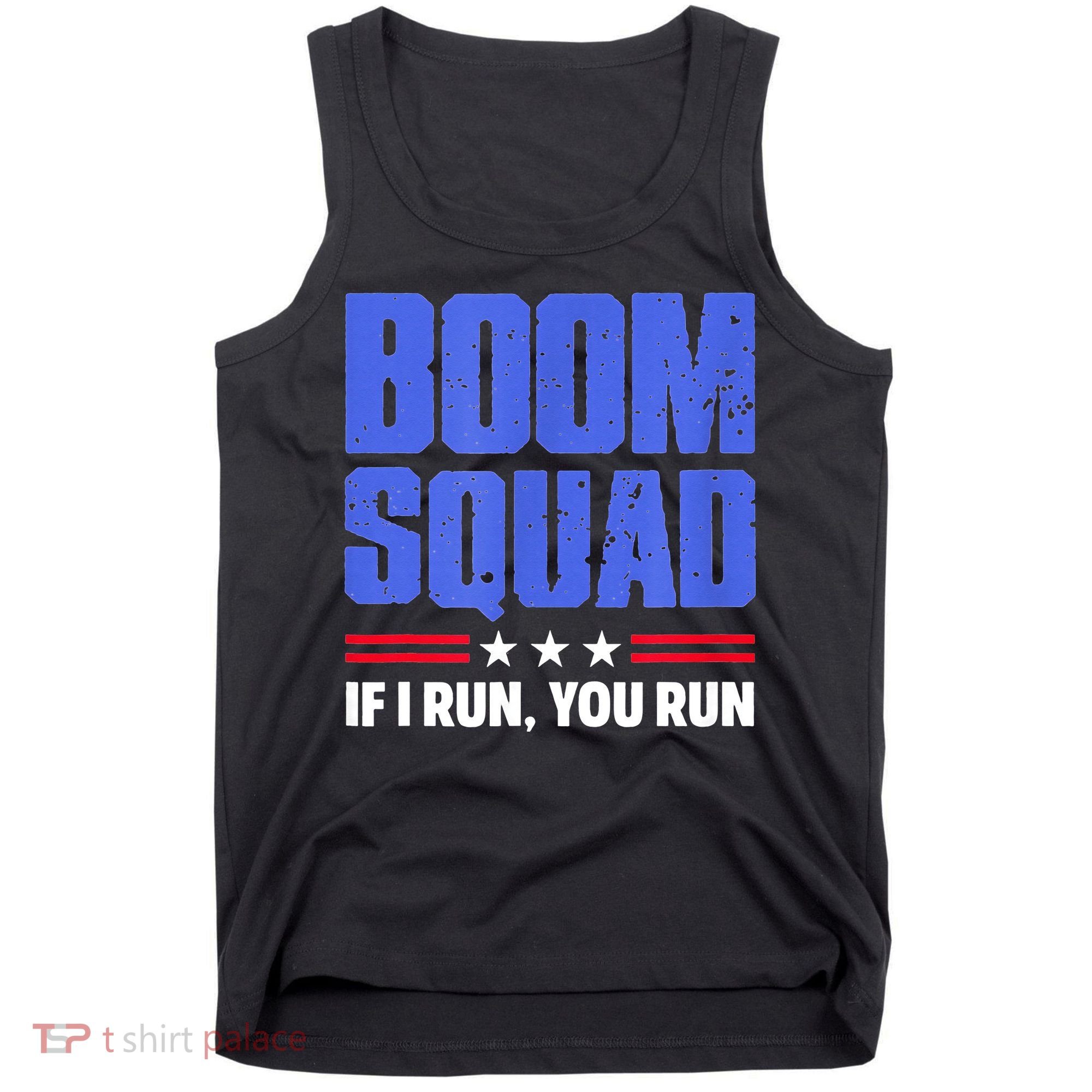 BOOM SQUAD Fireworks Director 4th of July Gift Tank Top