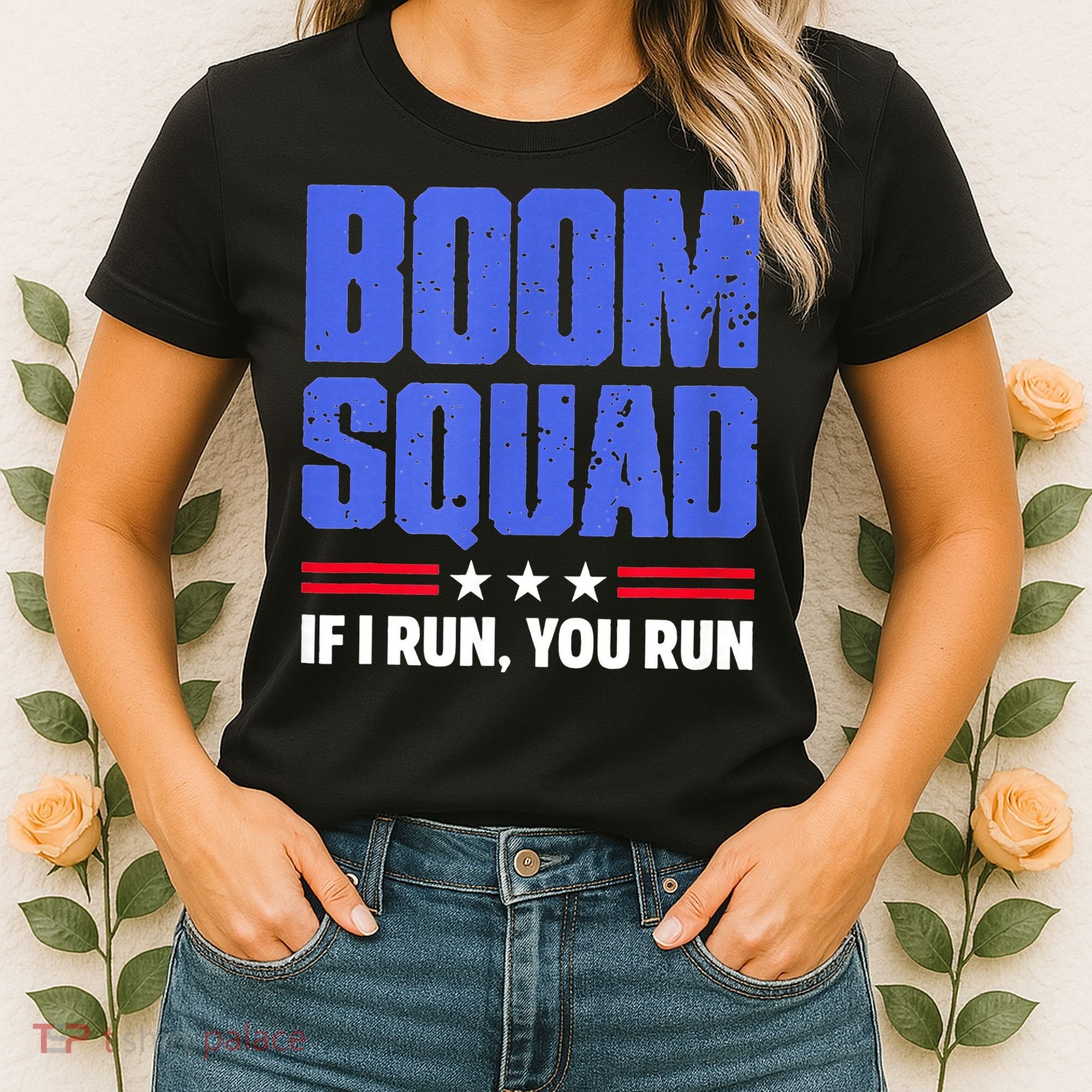 BOOM SQUAD Fireworks Director 4th of July Gift Women's T-Shirt