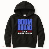 BOOM SQUAD Fireworks Director 4th of July Gift Kids Hoodie thumb 0