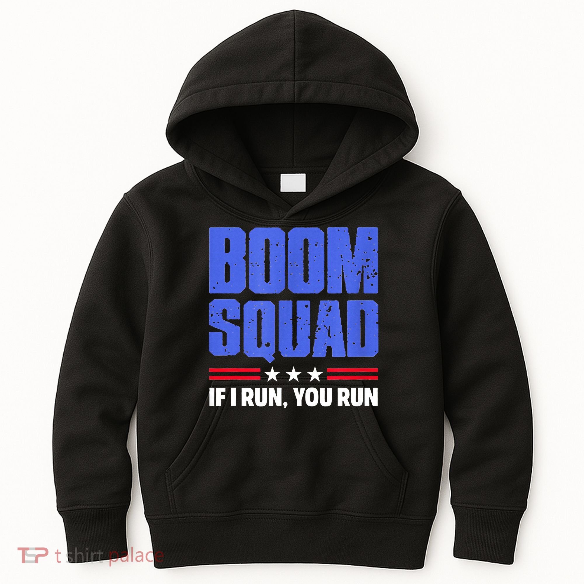 BOOM SQUAD Fireworks Director 4th of July Gift Kids Hoodie