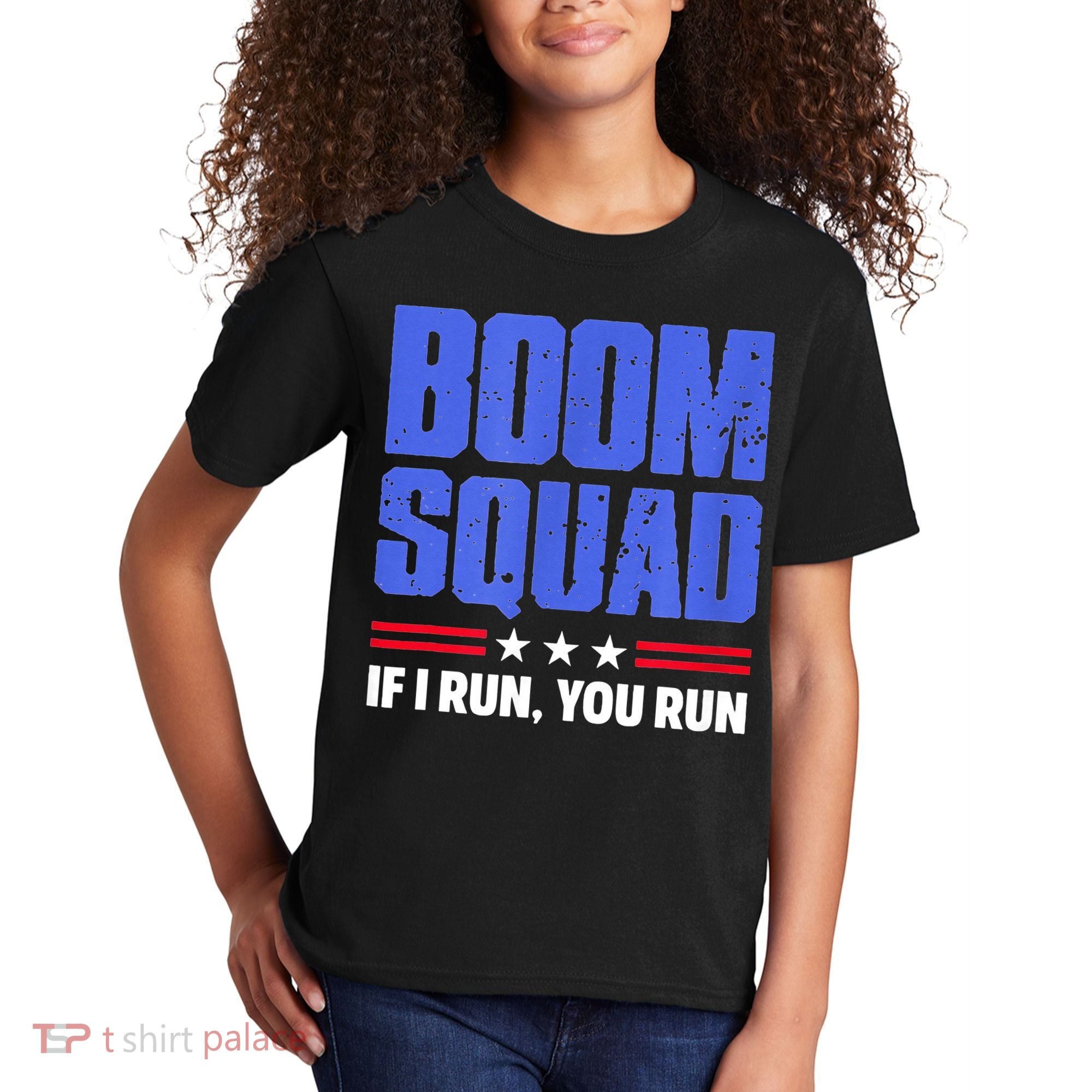 BOOM SQUAD Fireworks Director 4th of July Gift Kids T-Shirt