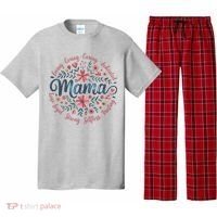 Boho Style Floral Mama She Is Mom Mothers Day Pajama Set thumb 0