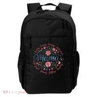 Boho Style Floral Mama She Is Mom Mothers Day Backpack thumb 0