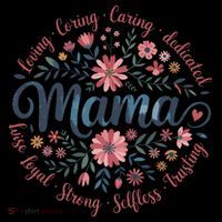 Boho Style Floral Mama She Is Mom Mothers Day Coffee Mug thumb 5